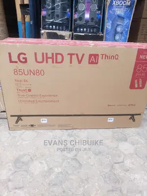 LG 85 Inches Smart TV With 2 Years Warranty