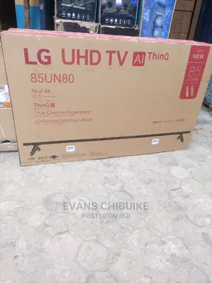 Brand New LG 85 Inches Smart TV With Magic Remote