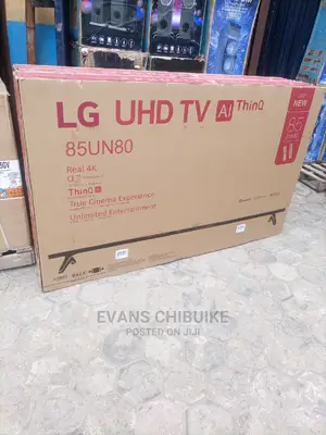 It's a Brand New LG 85 Inches Smart TV With Magic Remote