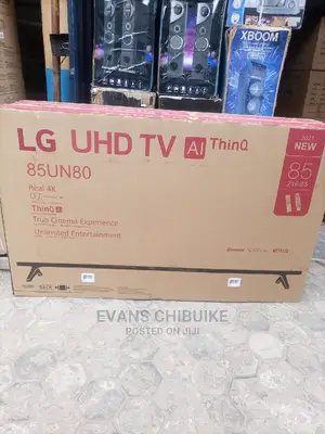 LG 85 Inches Smart With 2 Years Warranty