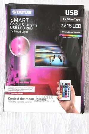 USB TV Backlight LED Strip Lights Kit for 24 to 60 Inches