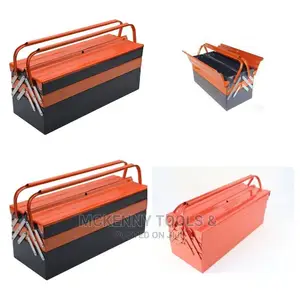 Empty Metal Tools Box