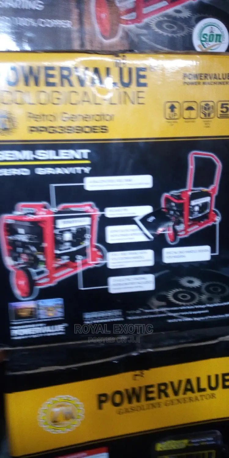 Power Value Generator 3990e2 5kva 100% Copper