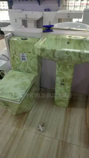 Executive Marble Wc and Wash Hand Basin