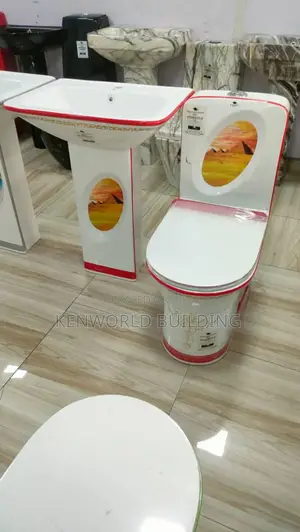 Modern Executive Wc and Wash Hand Basin