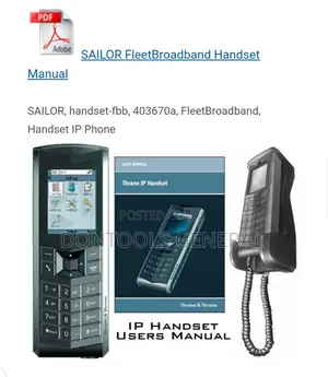 Thrane IP Handset Sailor FB Handset 403670a-00500