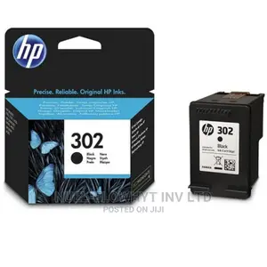 F6U66AE HP 302 Black Original Ink Cartridge