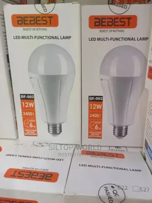 12W 2400mah Led Multi-Functional Rechargeable Bulb