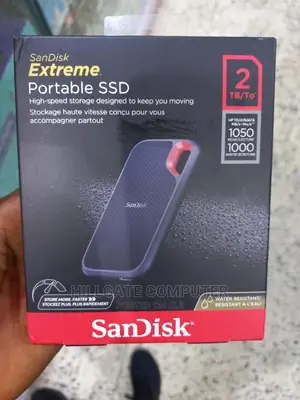 Sandisk Extreme Portable SSD 2tb 1050mbps