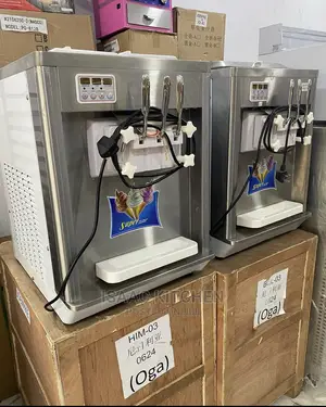 Full Stainless Steel Soft Ice Cream Machine Maker