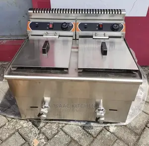 Industrial Electric Deep Fryer With Tap