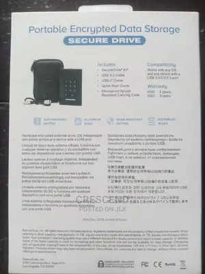 2TB Secure Data Drive