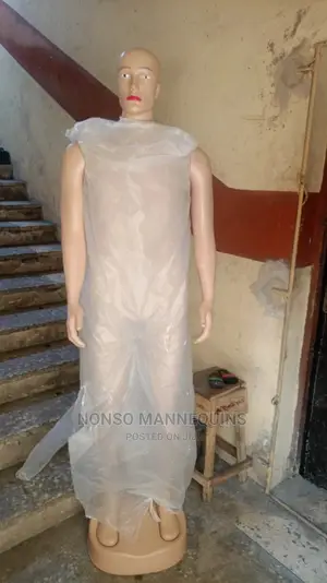 Full Body Male Detachable Head/Hands Plastic Mannequin