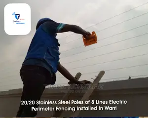 Electric Fence Line