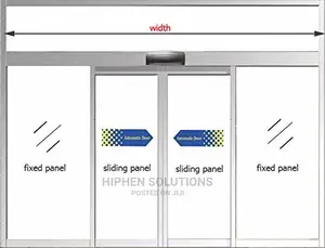 Hiphen Mircrowave Auto Sliding Door