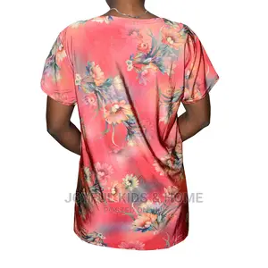 Mama Short Sleeve Top-Multi Color