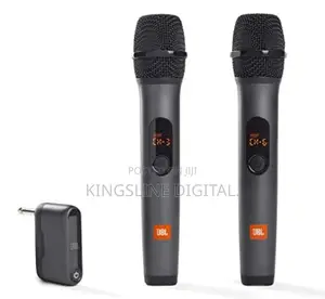 JBL Wireless Microphone Set With 2 Microphones and Receiver