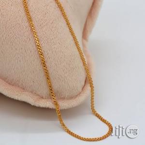 Gold Patterned Belt Neckchain