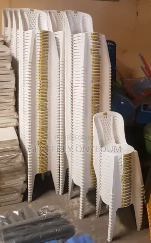 Plastic Chair Armless Blackhorse