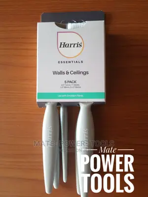 Harris Essentials Walls Ceilings Paint Brush - Pack of 5