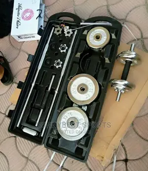 50kg Case Dumbbells Brand New One