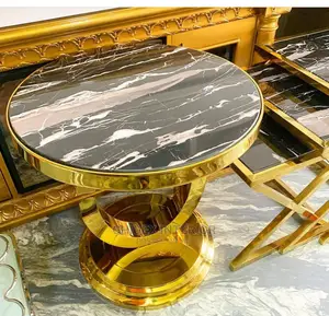 Gold Side Stool