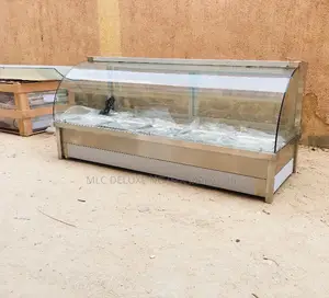 COUNTER TOP Food Display Warmers/Curved Glass Food Warmers
