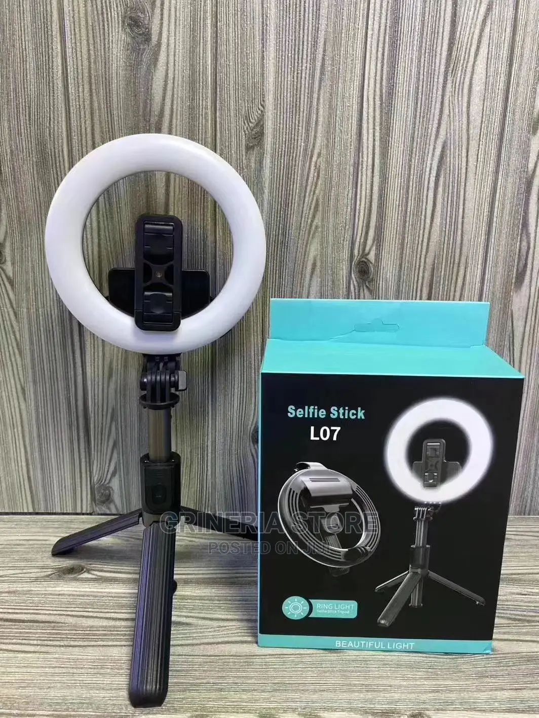 Portable Remote Control Ring Light