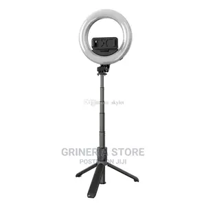 Make Videos at Night With Phone Stand Ring Light