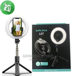 Tripod Stand Selfie Remote Adjutable Ring Light