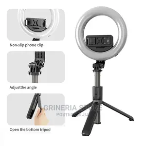 Handheld Remote Control Selfie Ring Light