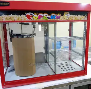 Popcorn Machine With Snacks Warmer