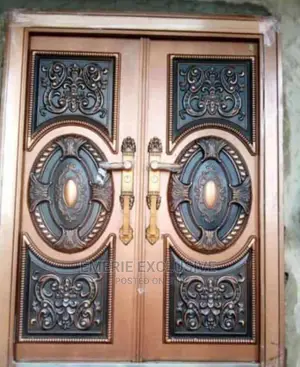 5ft: Copper Security Entrance Door