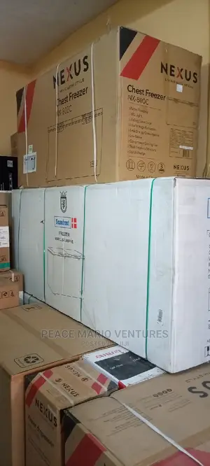 Scanfrost Deep Freezer 600pre Double Door With 3years Warant