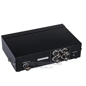 4-Port BNC Splitter - Black