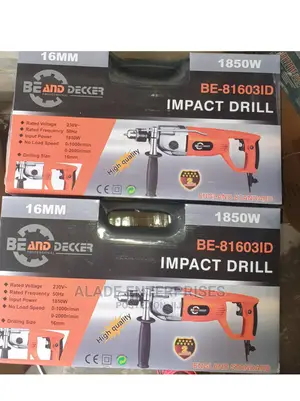 Black and Decker High Quality Impact Drill 16mm