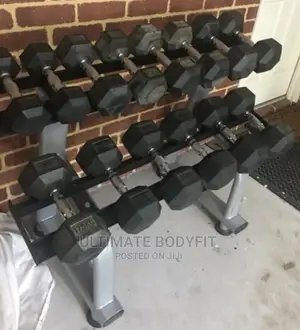 Brand New 2 Step Half Dumbbell Rack
