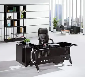 Italian Unique Executive Glass Office Tables
