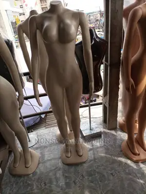 Milk Colour Female Plastic Headless Mannequin