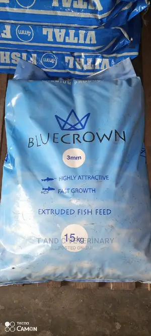 Bluecrown Blue Crown Extruded Catfish Cat Fish Feed 15kg