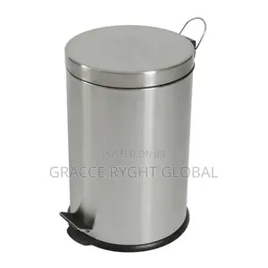 20l Stainless Office / Hotel Pedal Bin