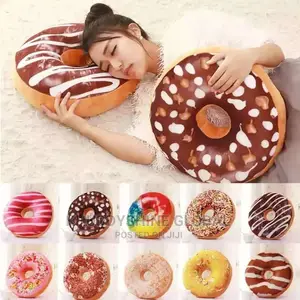 Doughnut Throw Pillow