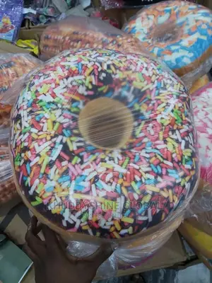 Doughnut Throw Pillow