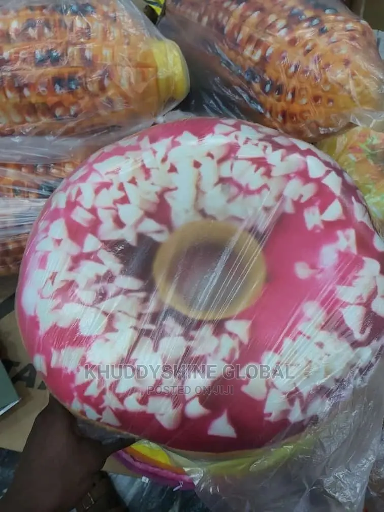 Doughnut Throw Pillow