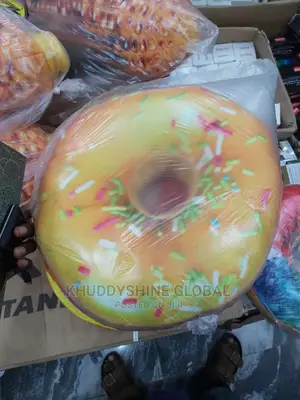 Doughnut Throw Pillow