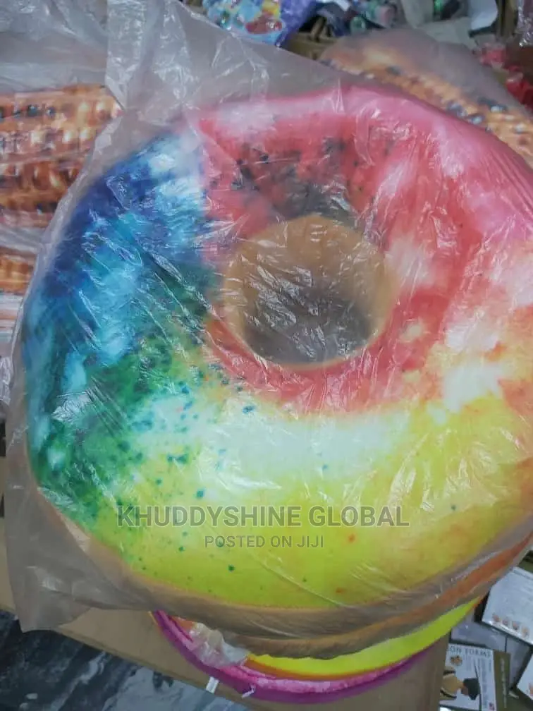 Doughnut Throw Pillow