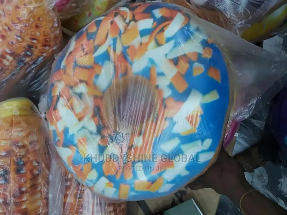 Doughnut Throw Pillow