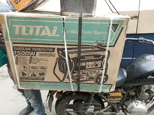 TOTAL Keystart 7.5kva Gasoline Generator.