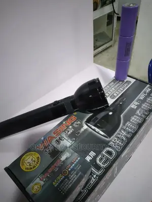 WASING Rechargeable Halogen 10W Flashlight