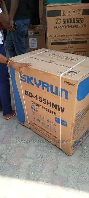 Original Skyrun Deep Freezer 155litres With 2years Warranty.